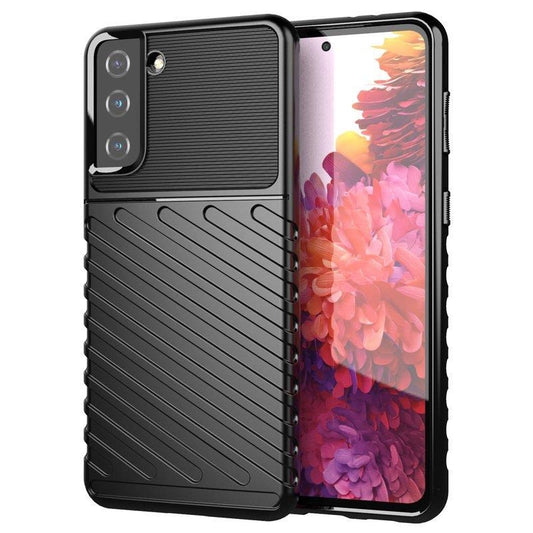Thunder Case flexible armored cover for Samsung Galaxy S22 + (S22 Plus) black_0