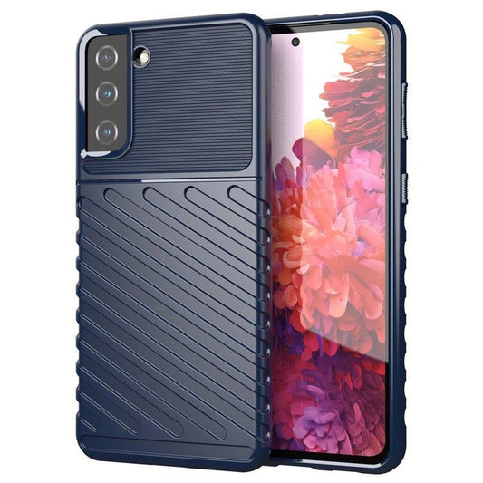 Thunder Case flexible armored cover for Samsung Galaxy S22 + (S22 Plus) blue_0