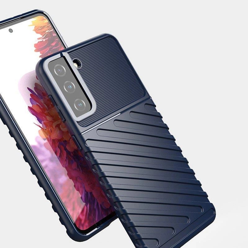 Thunder Case flexible armored cover for Samsung Galaxy S22 + (S22 Plus) blue_5