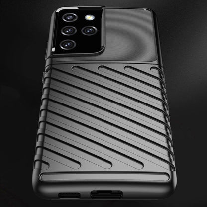 Thunder Case flexible armored cover for Samsung Galaxy S22 Ultra black_5