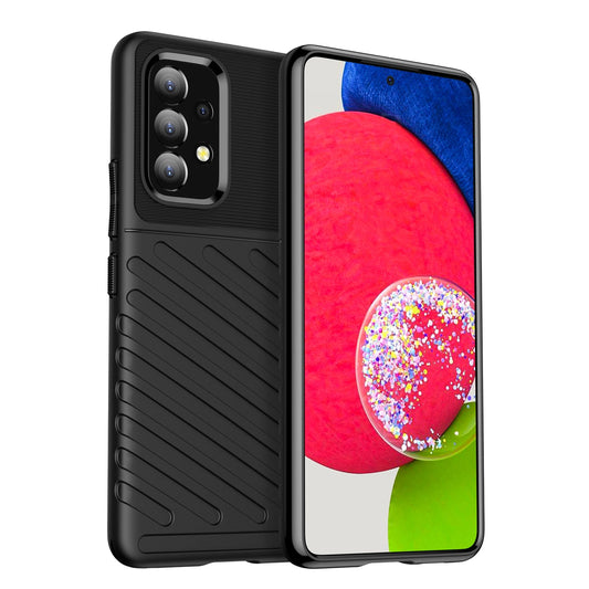 Thunder Case flexible armored cover for Samsung Galaxy A53 5G black_0