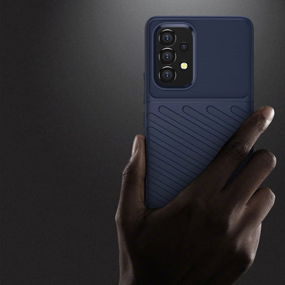 Thunder Case flexible armored cover for Samsung Galaxy A53 5G blue_2