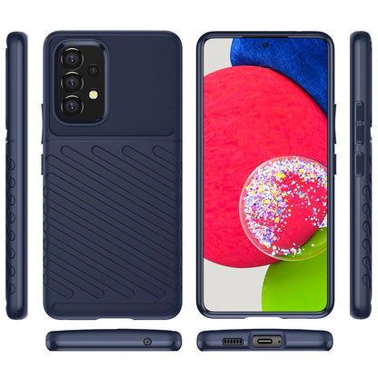 Thunder Case flexible armored cover for Samsung Galaxy A53 5G blue_7