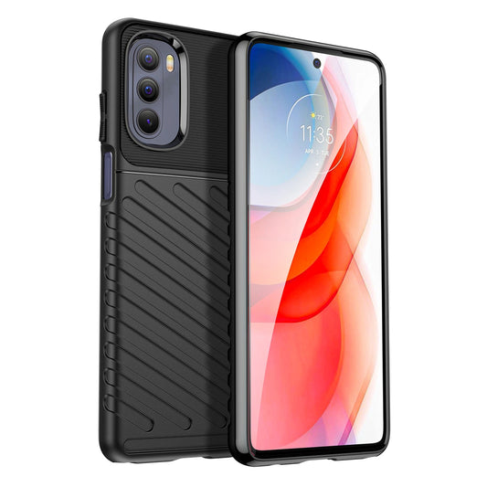 Thunder Case flexible armored cover for Motorola Moto G Stylus 2022 black_0