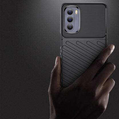 Thunder Case flexible armored cover for Motorola Moto G Stylus 2022 black_2
