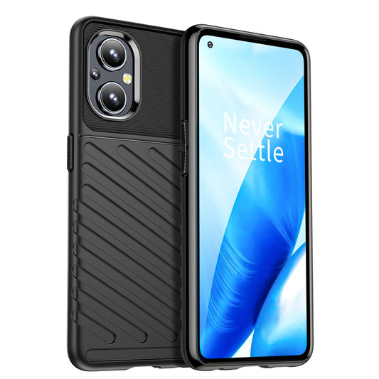 Thunder Case flexible armored cover for OnePlus Nord N20 5G black_0