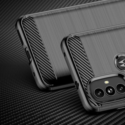 Carbon Case Flexible case cover Motorola Moto G Power 2022 black_1