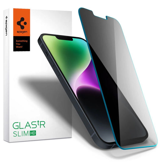Spigen Glas.tR Slim Privacy Tempered Glass for iPhone 13 / 13 Pro / 14_0