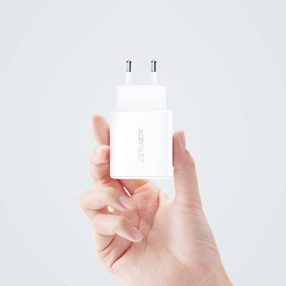 Acefast wall charger USB Type C / USB 20W, PPS, PD, QC 3.0, AFC, FCP white (A25 white)_13