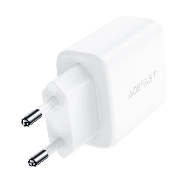 Acefast wall charger USB Type C / USB 20W, PPS, PD, QC 3.0, AFC, FCP white (A25 white)_2