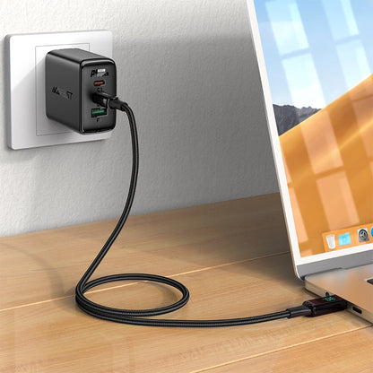Acefast cable MFI USB Type C - Lightning 1.2m, 30W, 3A black (C6-01 Black)_3