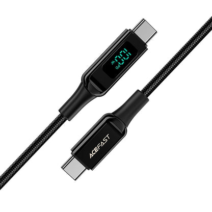 Acefast C6-03 Black USB-C - USB-C PD QC cable 100W 5A 480Mb/s 2m - black_2