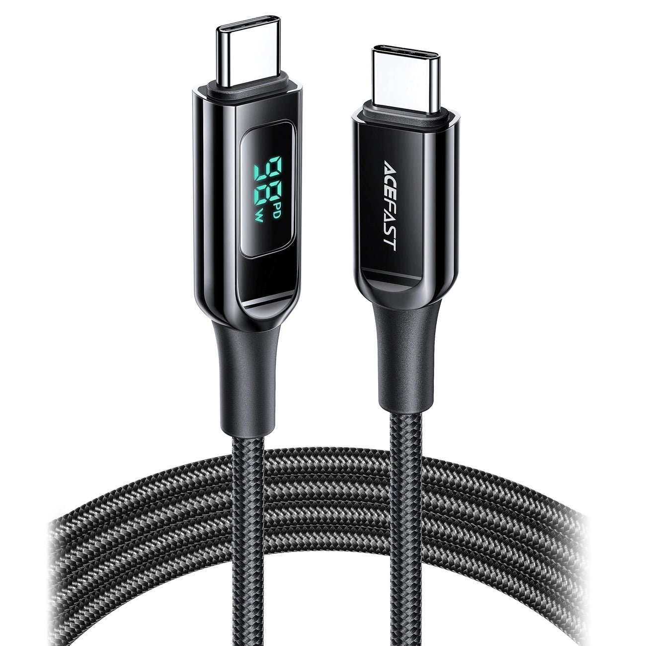 Acefast C6-03 Black USB-C - USB-C PD QC cable 100W 5A 480Mb/s 2m - black_5