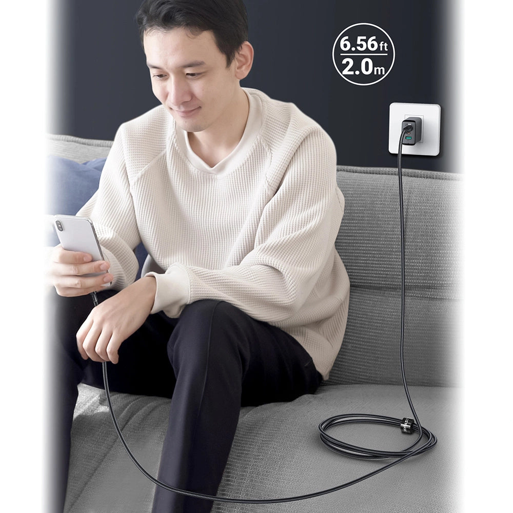 Acefast C4-03 Black USB-C - USB-C PD QC cable 100W 5A 480Mb/s 2m - black_10