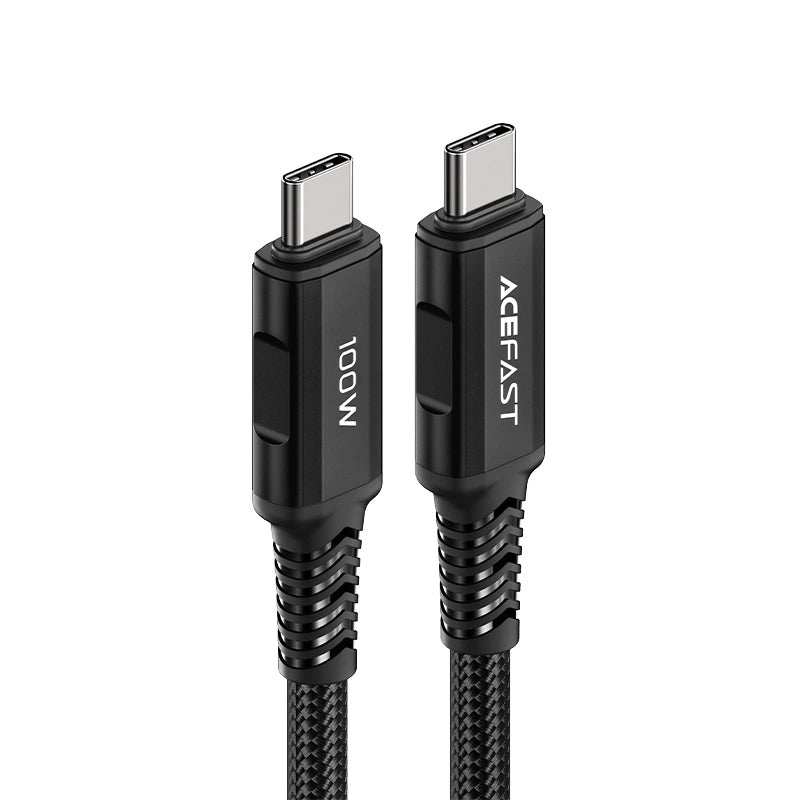 Acefast C4-03 Black USB-C - USB-C PD QC cable 100W 5A 480Mb/s 2m - black_1