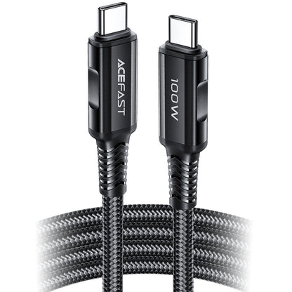 Acefast C4-03 Black USB-C - USB-C PD QC cable 100W 5A 480Mb/s 2m - black_5
