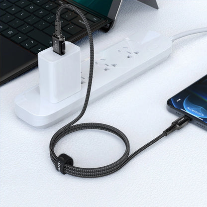 Acefast cable MFI USB - Lightning 1.2m, 2.4A black (C1-02 black)_3