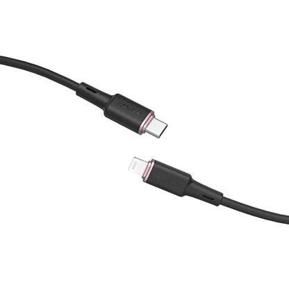 Acefast cable MFI USB Type C - Lightning 1.2m, 30W, 3A black (C2-01 black)_1