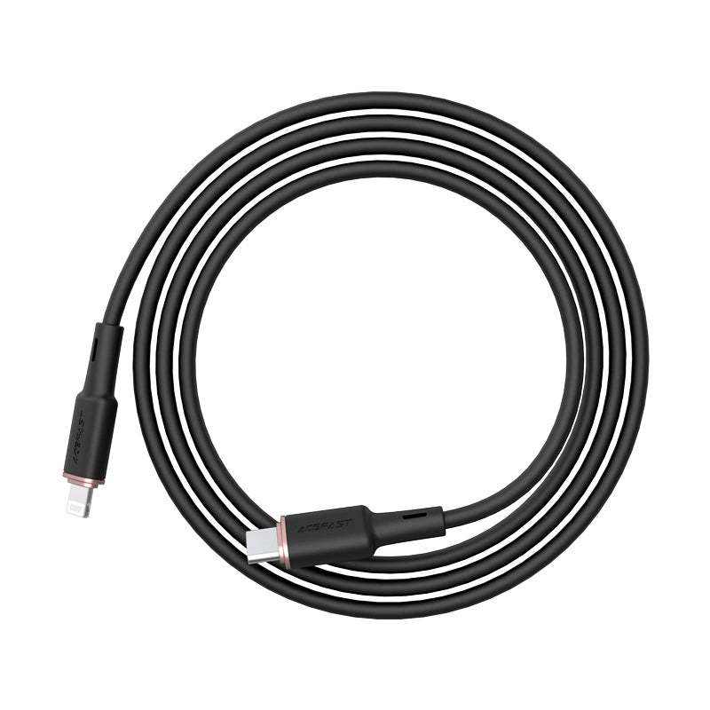Acefast cable MFI USB Type C - Lightning 1.2m, 30W, 3A black (C2-01 black)_2
