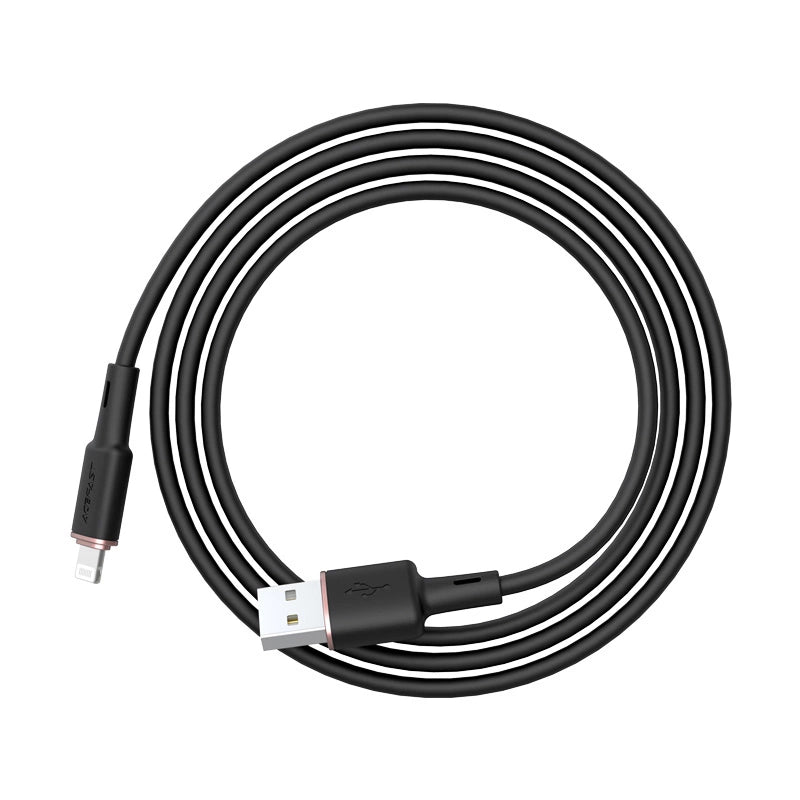 Acefast cable MFI USB - Lightning 1.2m, 2.4A black (C2-02 black)_2