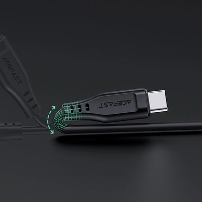 Acefast cable MFI USB Type C - Lightning 1.2m, 30W, 3A black (C3-01 black)_9