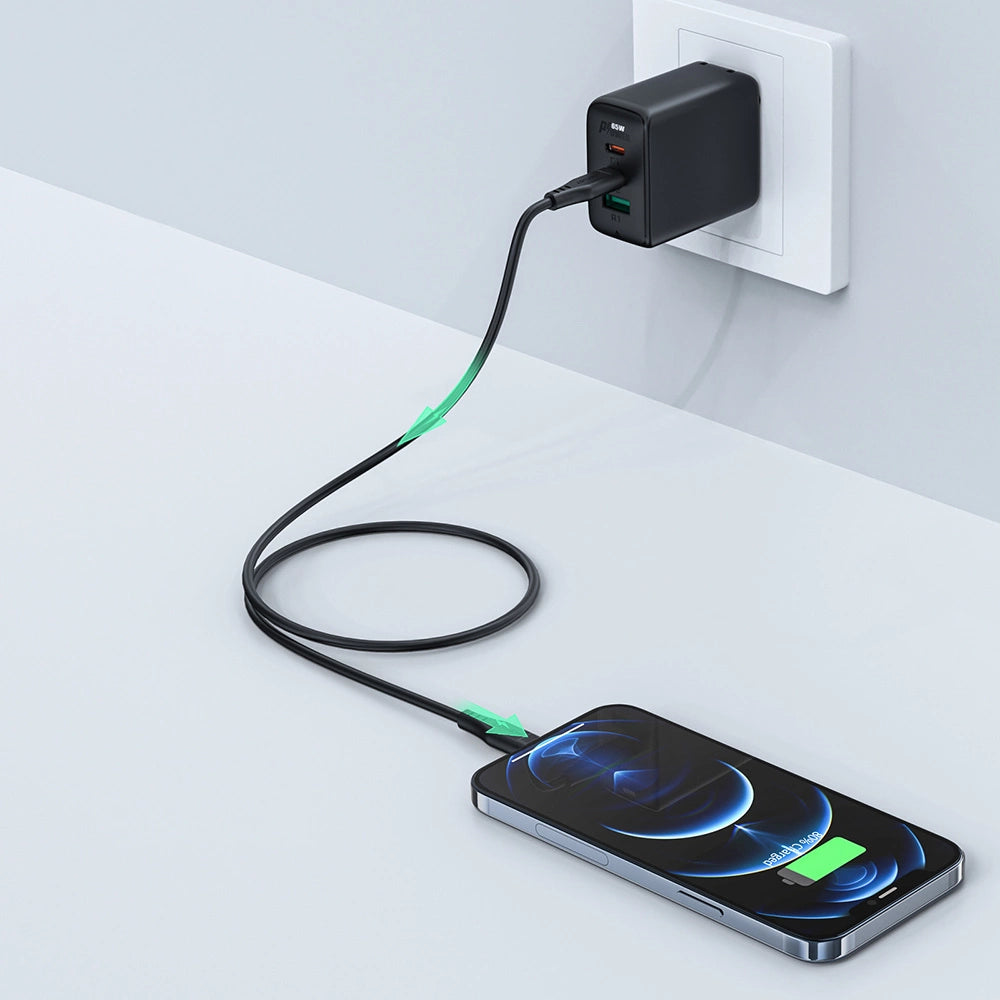 Acefast cable MFI USB Type C - Lightning 1.2m, 30W, 3A black (C3-01 black)_10