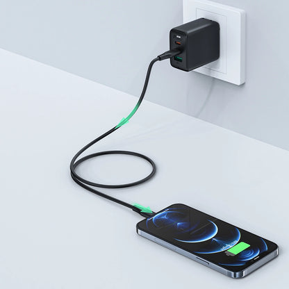 Acefast cable MFI USB Type C - Lightning 1.2m, 30W, 3A black (C3-01 black)_10