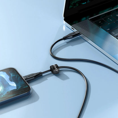 Acefast cable MFI USB Type C - Lightning 1.2m, 30W, 3A black (C3-01 black)_5