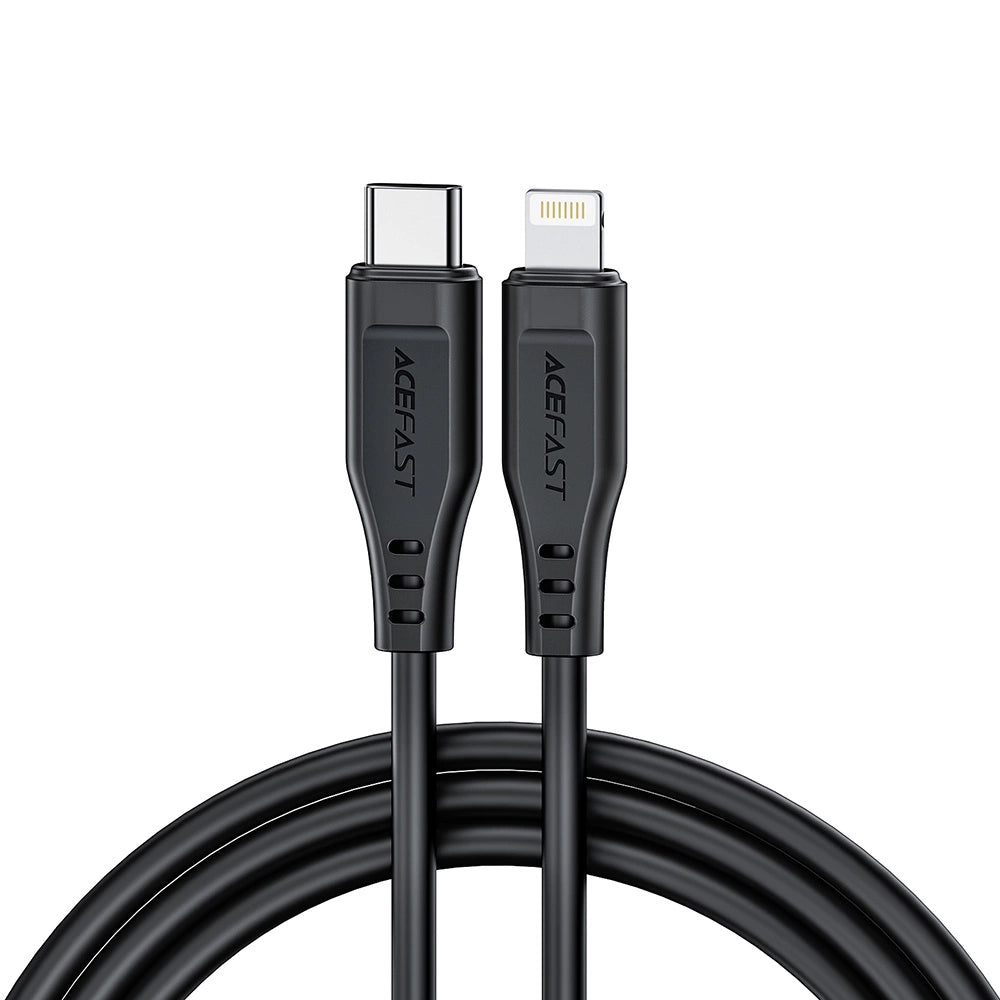 Acefast cable MFI USB Type C - Lightning 1.2m, 30W, 3A black (C3-01 black)_7