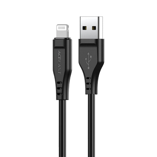 Acefast cable MFI USB - Lightning 1.2m, 2.4A black (C3-02 black)_0