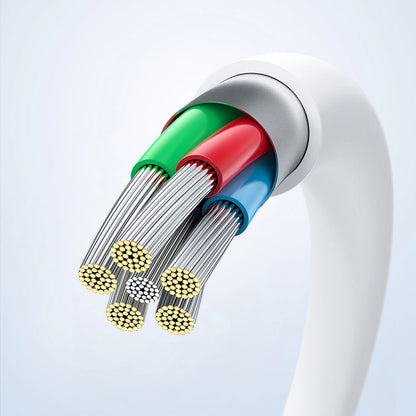 Acefast C3-03 USB-C - USB-C PD QC cable 60W 3A 480Mb/s 1.2m - white_9