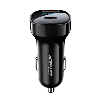 Acefast car charger 66W USB Type C / USB, PPS, Power Delivery, Quick Charge 4.0, AFC, FCP black (B4 black)_2