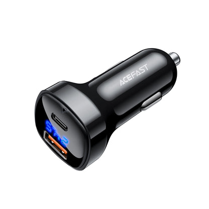 Acefast car charger 66W USB Type C / USB, PPS, Power Delivery, Quick Charge 4.0, AFC, FCP black (B4 black)_6