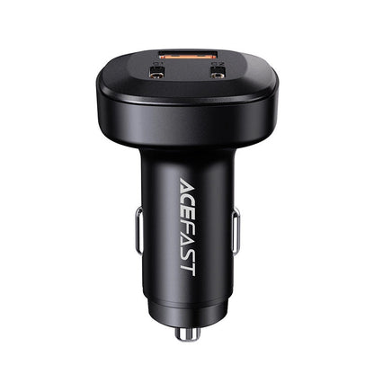 Acefast car charger 66W 2x USB Type C / USB, PPS, Power Delivery, Quick Charge 4.0, AFC, FCP, SCP black (B3 black)_1