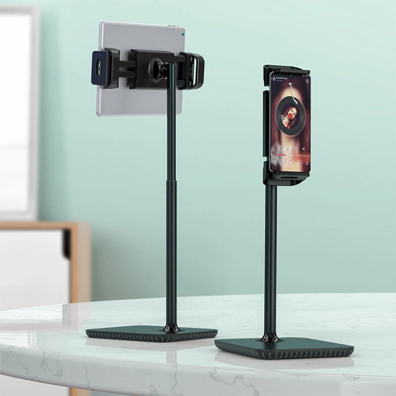 Acefast telescopic phone and tablet holder (135-230mm wide) for the desk 360 ° black (E4 black)_9
