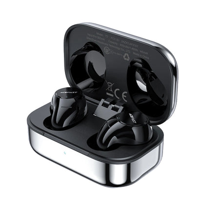 Acefast gaming in-ear wireless headphones TWS Bluetooth 5.2, cVc 8.0, aptX, SBC, AAC, 65ms delay waterproof IPX4 silver (T7 silver)_1