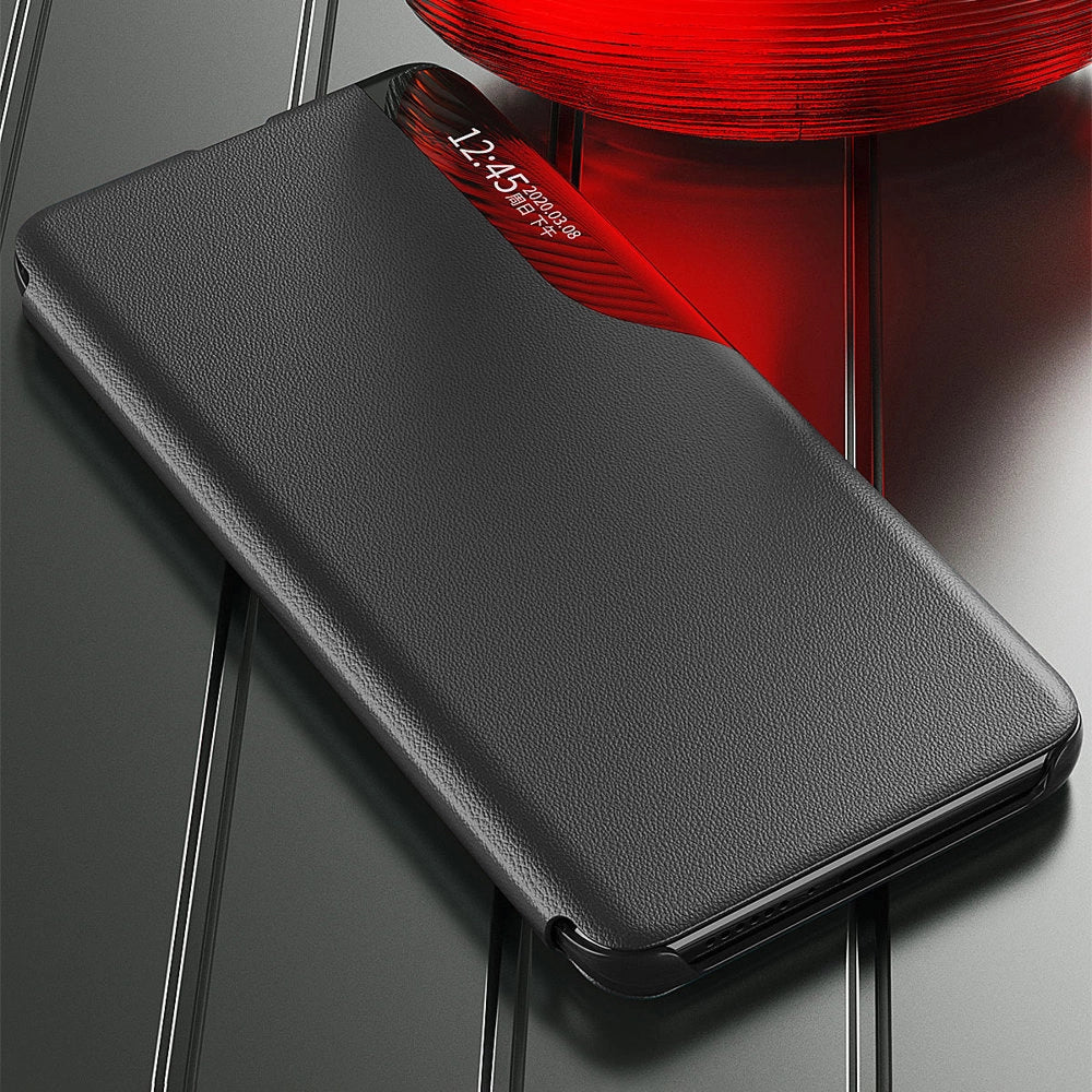 Eco Leather View Case elegant case with flip cover and stand function Xiaomi Redmi Note 11 Pro+ 5G (China) / 11 Pro 5G (China) / Mi11i HyperCharge / Poco X4 NFC 5G blue_12