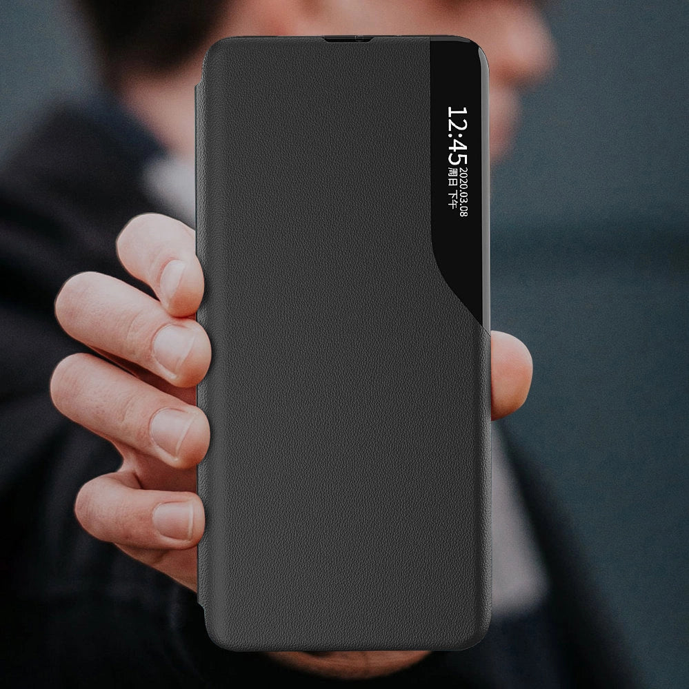 Eco Leather View Case elegant case with flip cover and stand function Xiaomi Redmi Note 11 Pro+ 5G (China) / 11 Pro 5G (China) / Mi11i HyperCharge / Poco X4 NFC 5G black_13