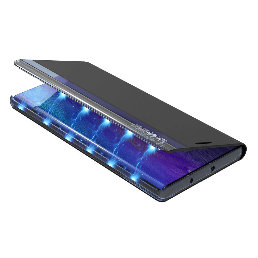 New Sleep Case cover with a stand function for Samsung Galaxy A03s (166.5) blue_7