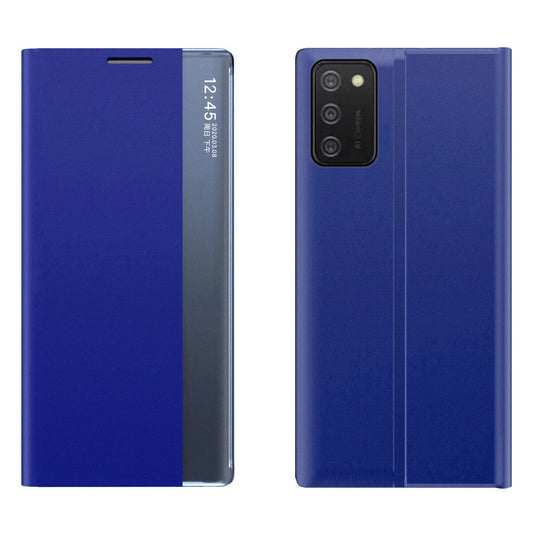 New Sleep Case cover with a stand function for Samsung Galaxy A03s (166.5) blue_0