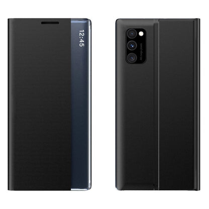 New Sleep Case cover with a flip function for the stand for Poco M4 Pro 5G black_0