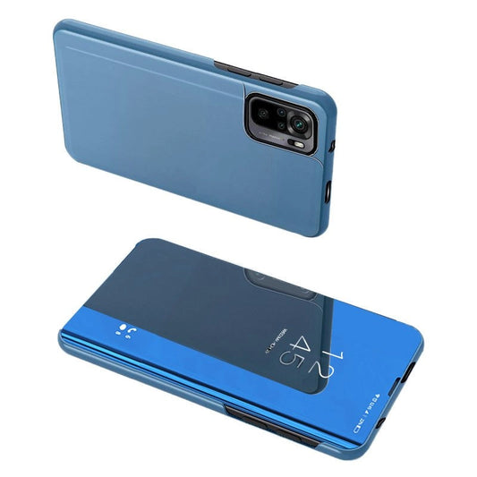 Clear View Case blue Poco M4 Pro 5G flip cover_0