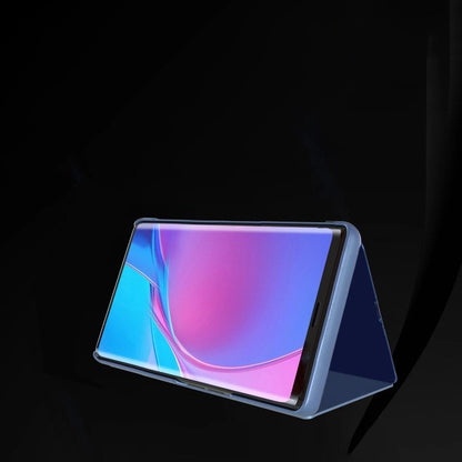 Clear View Case blue Poco M4 Pro 5G flip cover_4