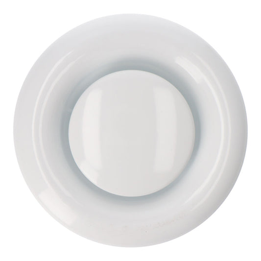 Difusor de entrada redondo Ã¸95x47mm abs branco_0