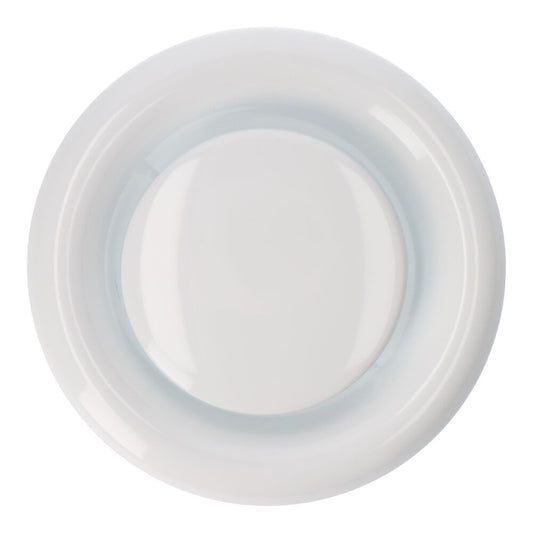 Difusor de entrada redondo Ã¸125x47mm abs branco_0