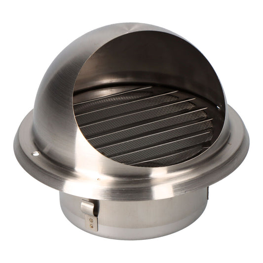 Grelha de ventilaÃ§Ã£o em inox copa de encastrar Ã¸100 mm_0