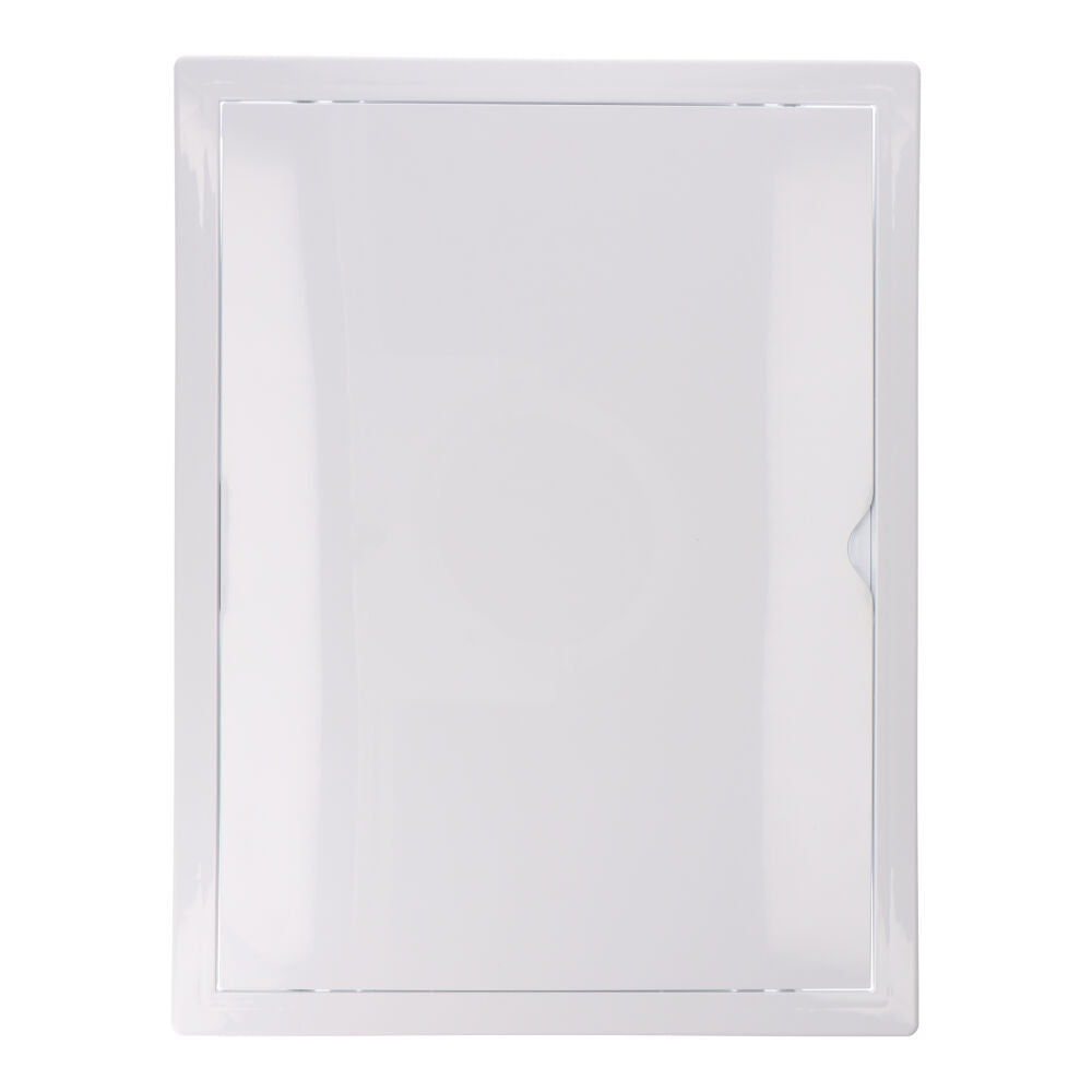 Tampa coletor retangular abs recessado 30x40cm branco_0