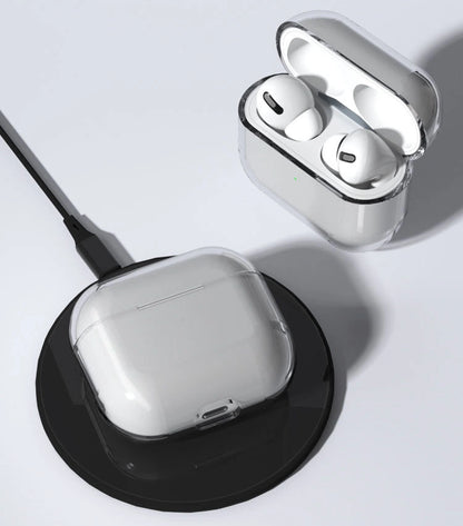 Case for AirPods 2 / AirPods 1 rigid, strong, transparent cover for headphones (case A)_2