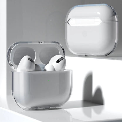Case for AirPods 2 / AirPods 1 rigid, strong, transparent cover for headphones (case A)_3
