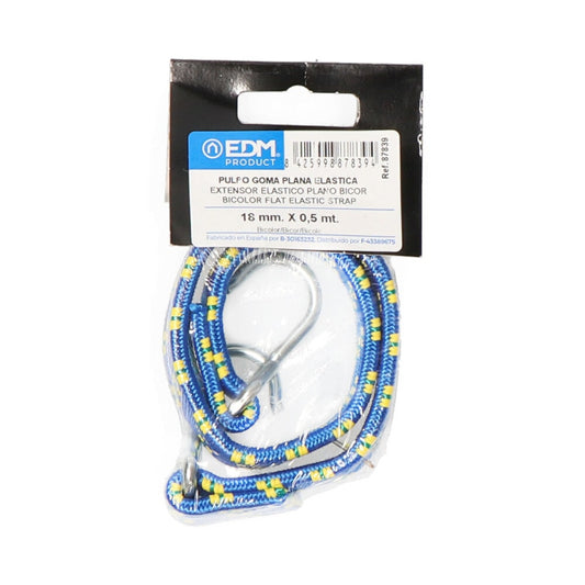 Extensor elÃ¡stico plano bicor 0,5m cores / modelos diversos_0